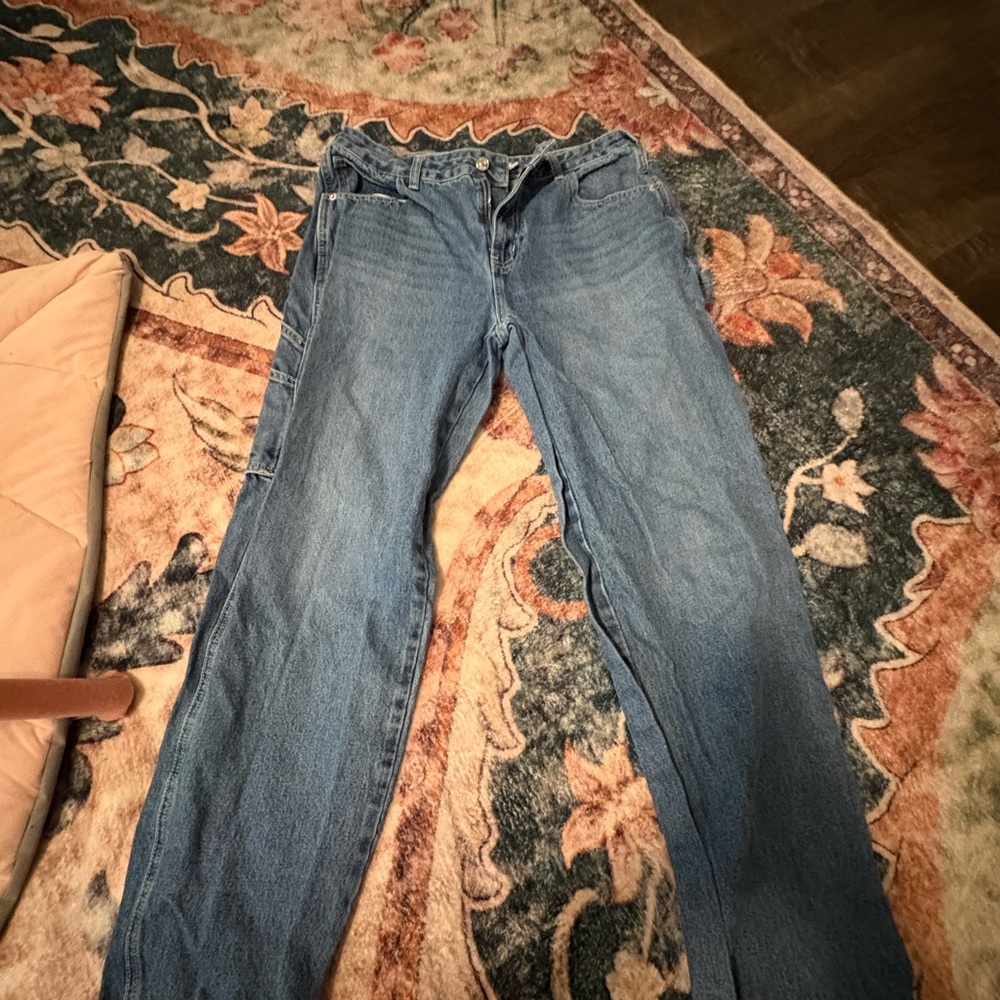 Adika Light Blue Straight Leg Jeans